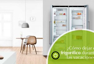 ¿Cómo dejar el frigorífico en vacaciones?